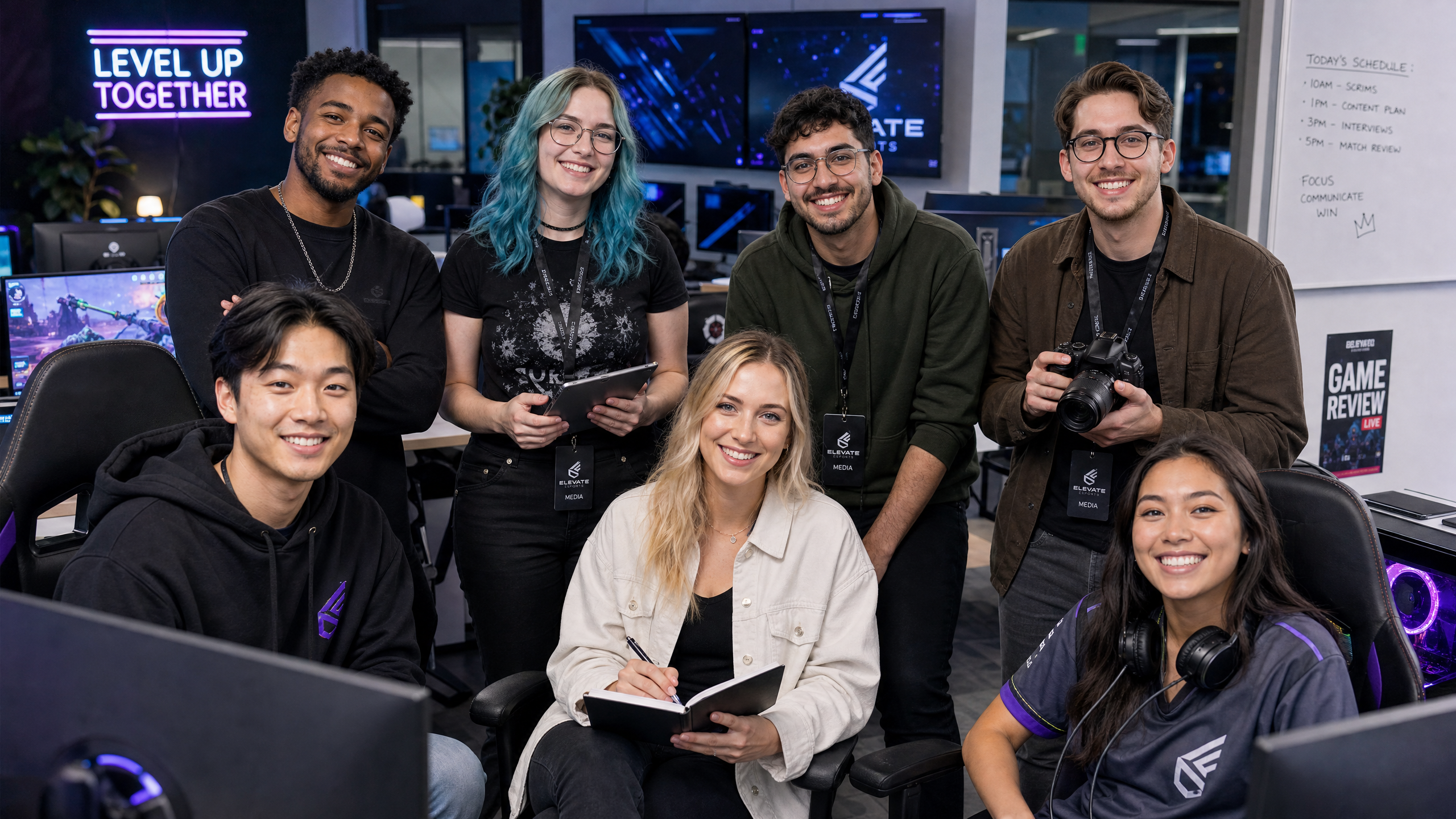 The PixelRushes team