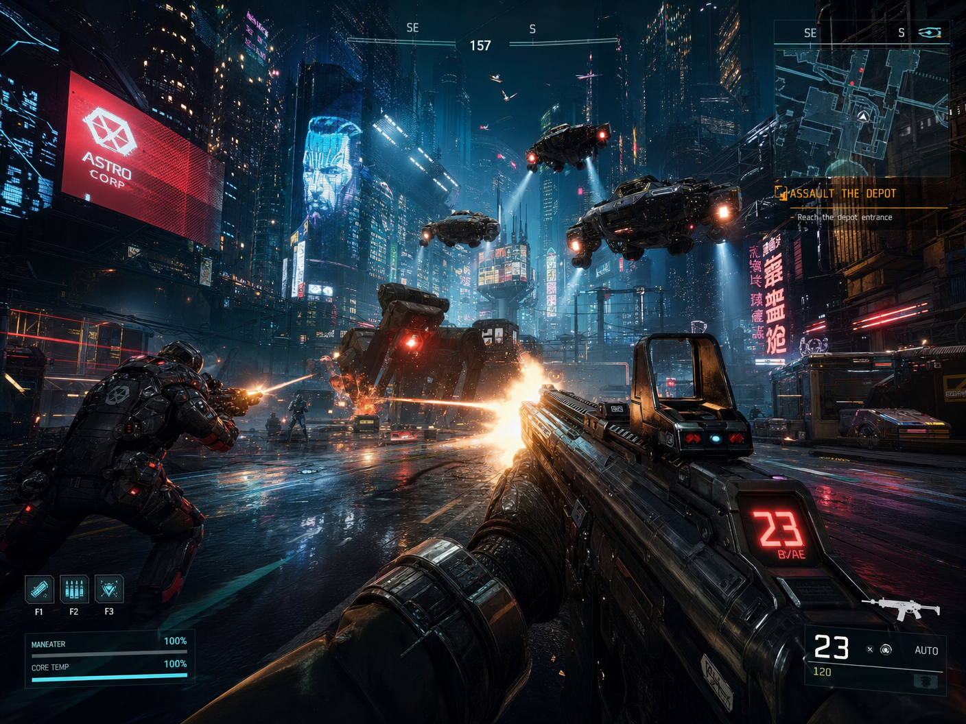 Cyberpunk FPS Review